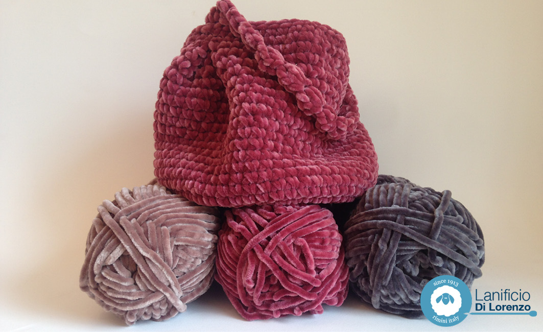 Borsa crochet in ciniglia - Blog Lanificio di Lorenzo